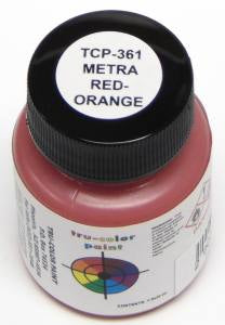 METRA (Commuter) Red-Orange 1oz