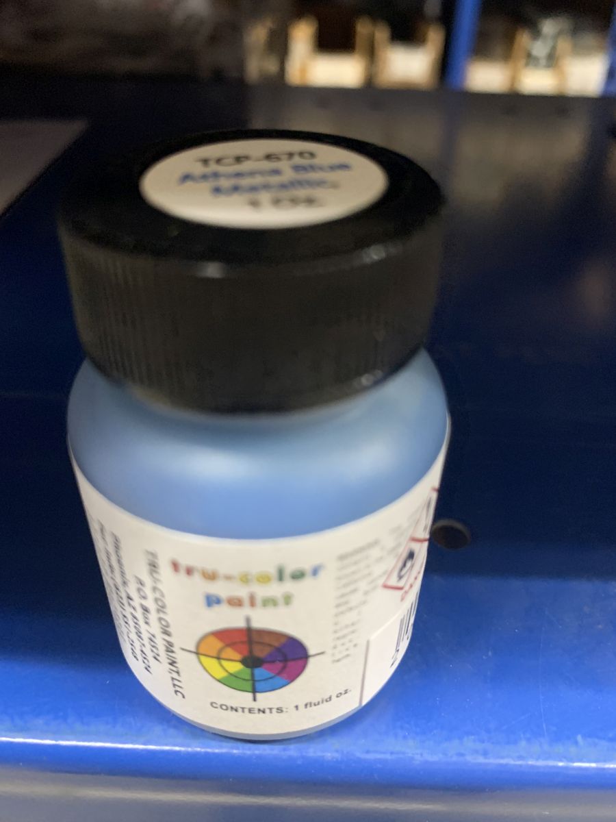 Athena Blue Metallic  1oz