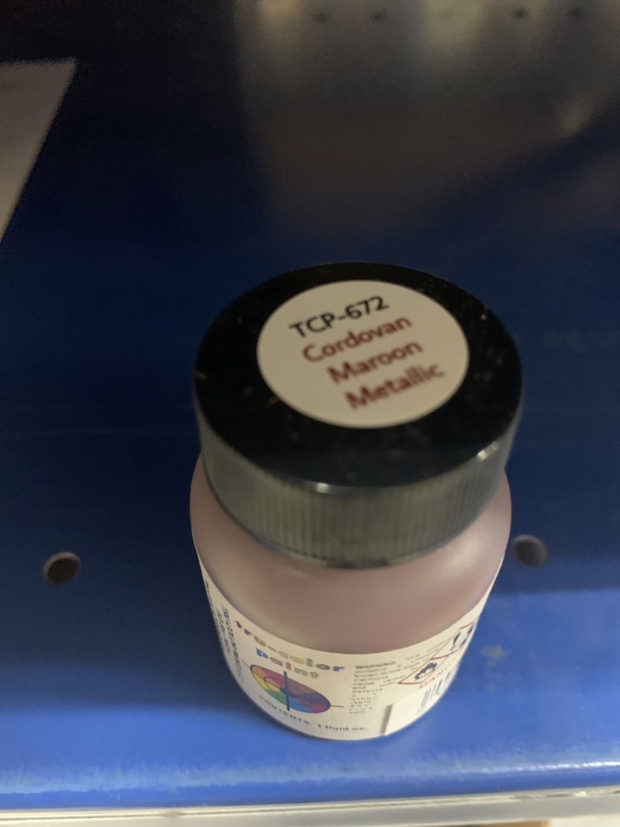 Cordovan Maroon Metallic  1oz