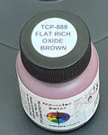 Flat/Brushable Rich Oxide Brown  1oz