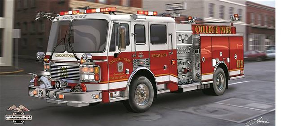 TARIFF LaFrance Eagle Fire Pumper