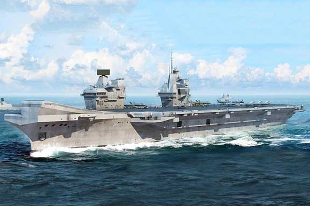TARIFF Queen Elizabeth Aircraft Carrier