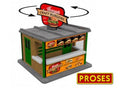 O Jimmy's Burger Stand w/Rotating Sign/LASER CUT KIT