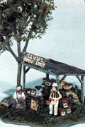 HO Ernie's Fruit Stand Scene