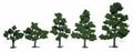 Realistic Tree Kits 3''-7''