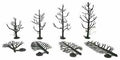 Tree Armatures 5''-7'' Deciduous