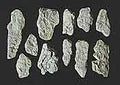 Surface Rocks rock mold 5x7