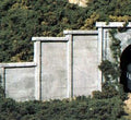 HO Concrete retaining/wing walls