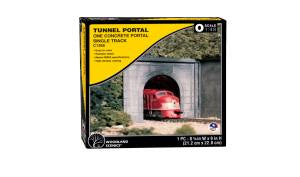 O Concrete Single Tunnel Portal