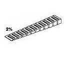 Foam Incline Starter-2% 8pc
