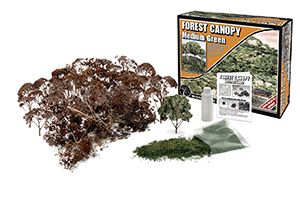 Med.Green Forest Canopy