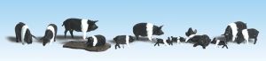 HO Hampshire Pigs