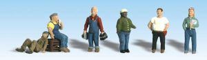 HO Factory Workers