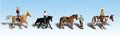 HO Horseback Riders