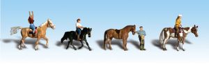 HO Horseback Riders