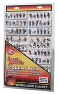 HO Asst.Worker Set Economy Pack