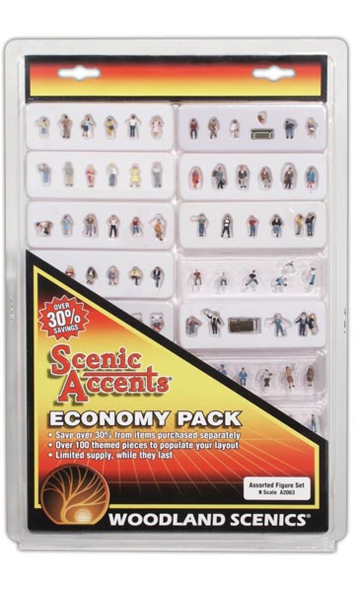 N Asst.Figure Set Economy Pack