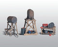 HO Fuel Stands/3pc