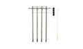 O Pre-Wired Poles Single Crossbar