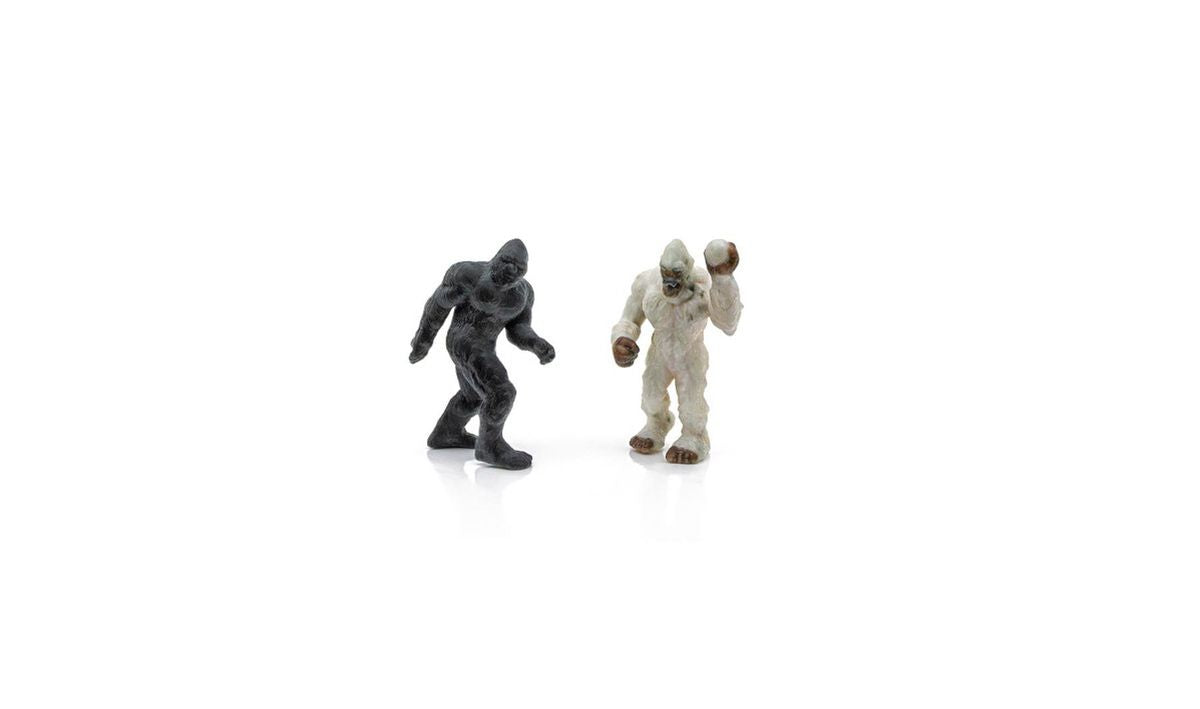 3D Printed O Monster Figures - 2 PK
