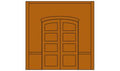 HO DPM Street Level Wall Loading Door