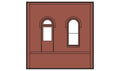 HO DPM Dock Level Wall Arched Entry