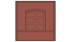 HO DPM Dock Level Wall Freight Door