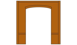 HO DPM Street Level Wall Open  Arch