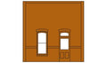 HO DPM Street Level Wall Rectangular Entry