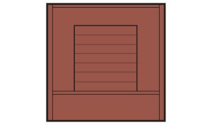 HO DPM Dock Level Wall Overhead Freight Door