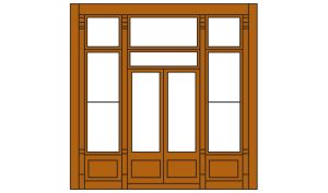 HO DPM Street Level Wall Victorian Entry