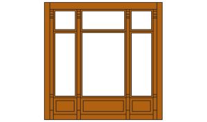 HO DPM Street Level Wall Victorian Window