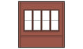 HO DPM Dock Level Wall Victorian Window