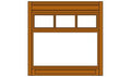 HO DPM Street Level Wall 20th Century Storefront Window