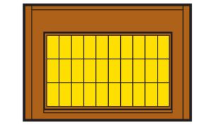 HO DPM 1-Story Wall Steel Sash Windows