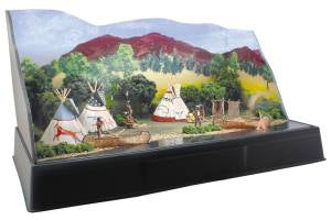 Tepee Village Scene-A-Rama Theme Kit