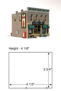 HO B/U Lubener's General Store