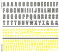 Gothic Outline & Sign Painter Dry Transfer