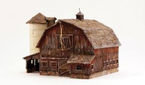 HO B/U Old Weathered Barn