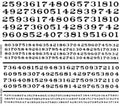 RR Roman Numbers/black Dry Transfer