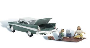 HO AutoScenes/Parked for a Picnic