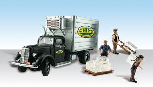 HO AutoScenes/Chip's Ice Truck