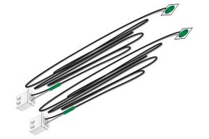 Just Plug Green Stick-on LED Lights