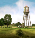 O B/U Rustic Water Tower