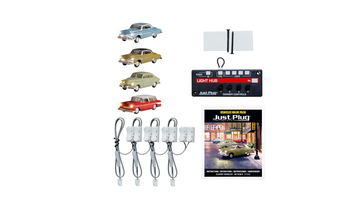 HO Scale Value Pack - Classic Vehicles
