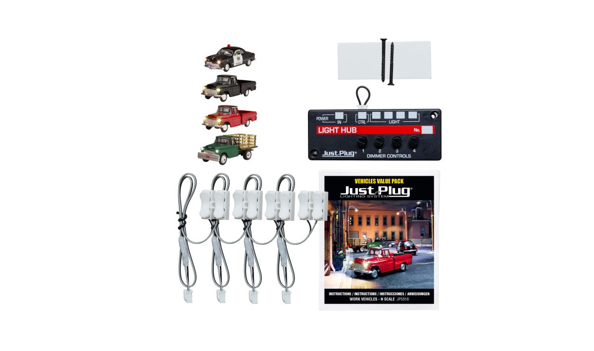 N Scale Value Pack - Work Vehicles