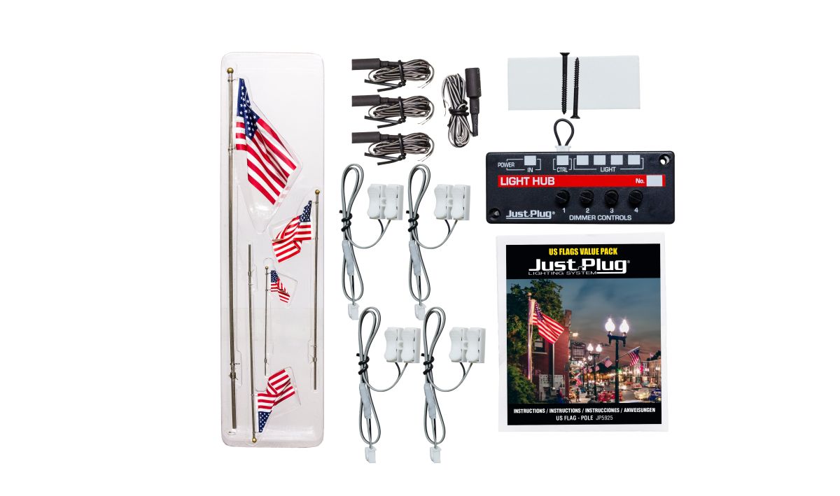 Value Pack- U.S. Flag  Pole