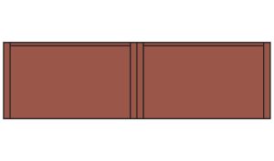 N DPM 1-Story Blank Wall