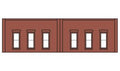 N DPM 1-Story Wall Windows