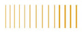 Stripes/gold Dry Transfer